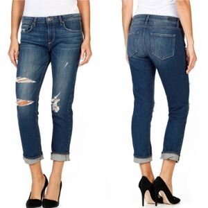 Paige Brigitte Lala destructed Boyfriend crop- size 31 EUC